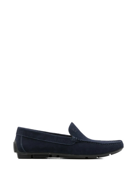  Alberto Gozzi Mocasines De Piel - Azul 