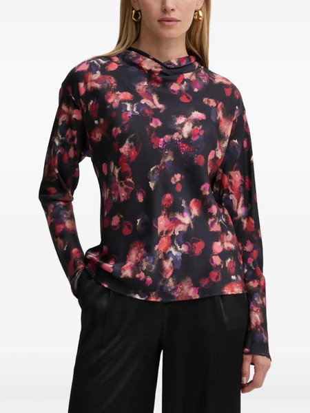  A.l.c. Blusa Georgia Con Espalda Abierta - Azul 