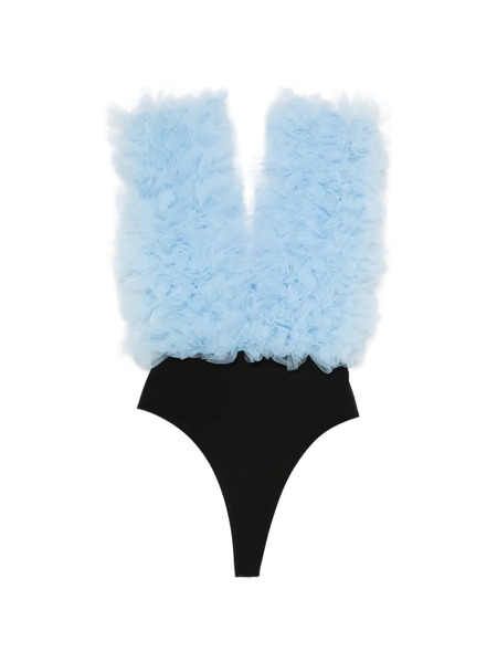  Alchemy Body Con Volantes - Azul 