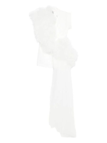  Alchemy Vestido Con Volantes - Blanco 