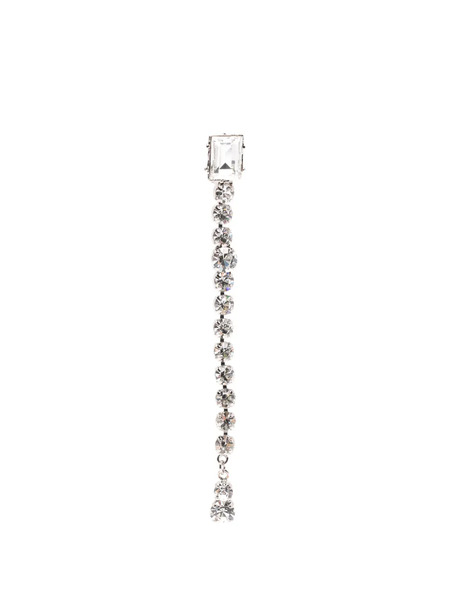  Alessandra Rich Pendiente Con Apliques - Plateado 