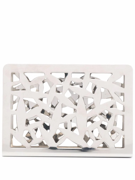  Alessi Cactus! Napkin Handle - Plateado 