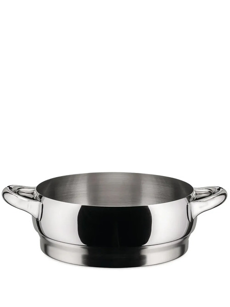  Alessi Cesta De Vapor Mami - Plateado 