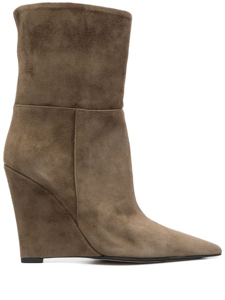  Alevì Botas Con Cuña De 115mm - Verde 