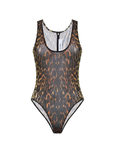  Alex Perry Body Con Estampado De Leopardo - Neutro 
