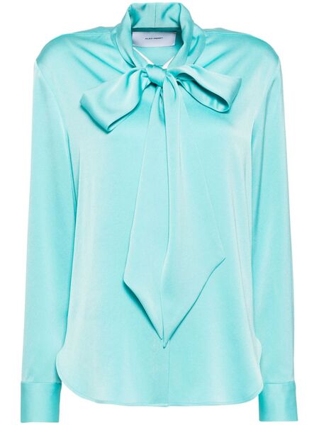  Alex Perry Camisa Con Lazo - Azul 