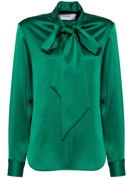  Alex Perry Camisa Con Lazo - Verde 