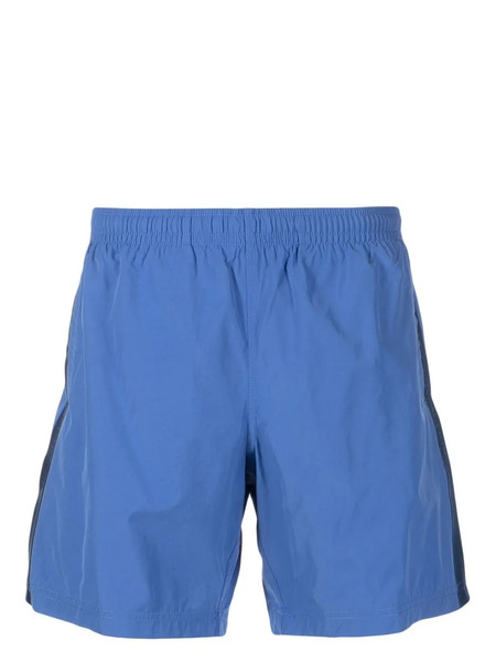  Alexander Mcqueen Bañador Selvedge Con Logo En Jacquard - Azul 