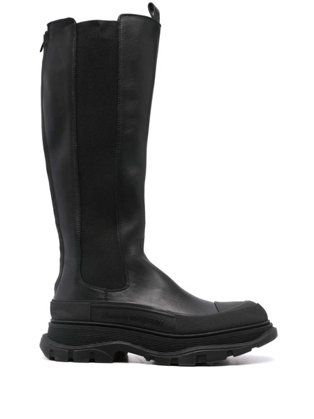 Alexander Mcqueen Botas Tread - Negro 