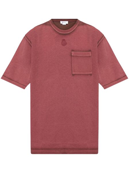  Alexander Mcqueen Camiseta Con Logo Bordado - Rojo 