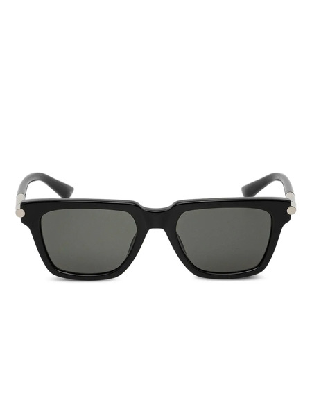  Alexander Mcqueen Eyewear Gafas De Sol Con Montura Cuadrada - Negro 