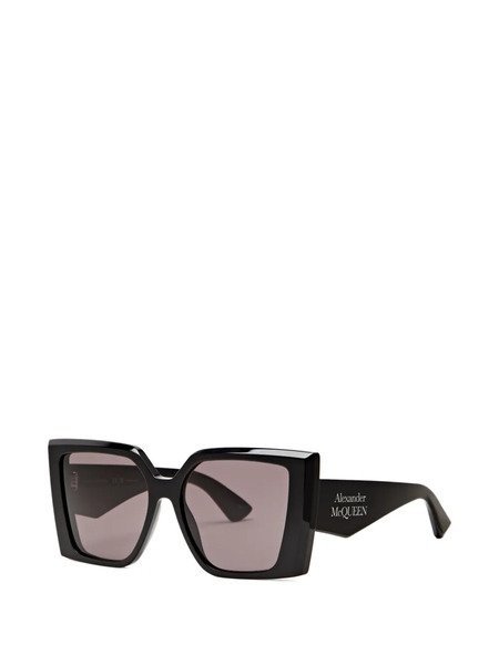  Alexander Mcqueen Eyewear Gafas De Sol Con Montura Cuadrada - Negro 