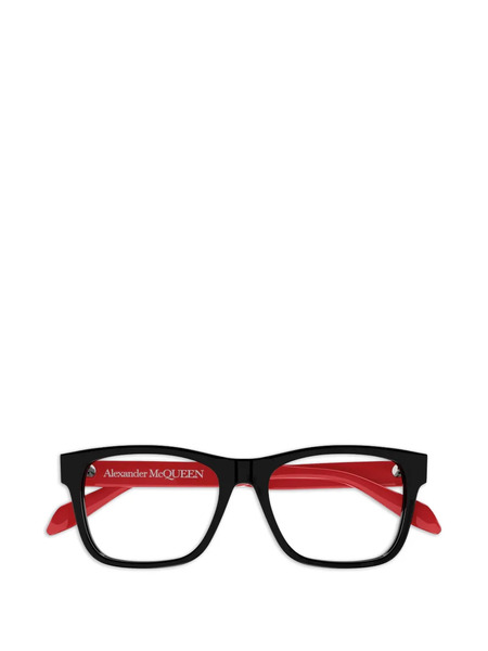  Alexander Mcqueen Gafas Con Montura Cuadrada - Negro 
