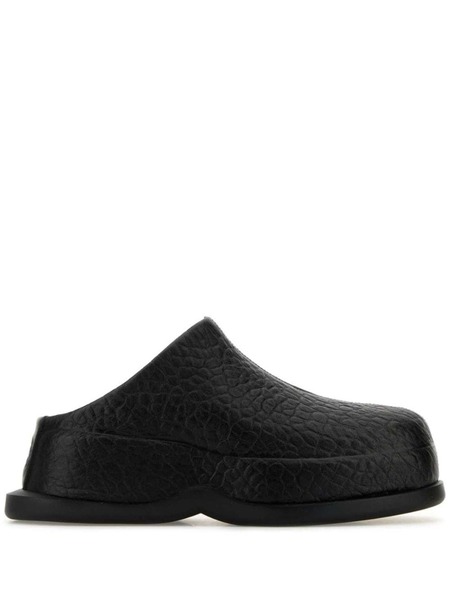  Alexander Mcqueen Mules Wave - Negro 