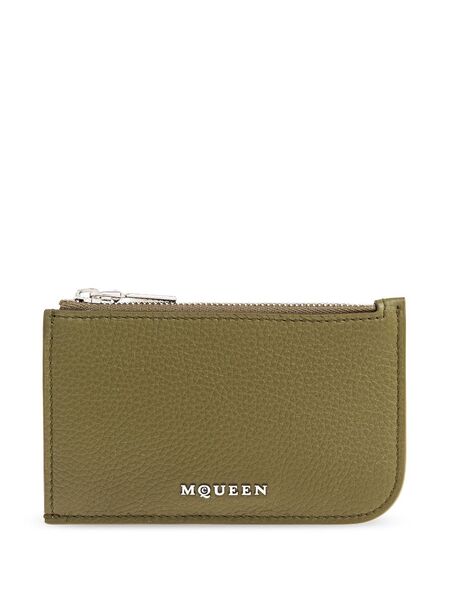  Alexander Mcqueen Tarjetero Sling - Verde 