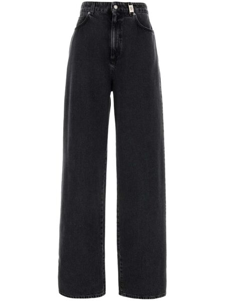 Alexander Mcqueen Vaqueros Anchos - Negro 