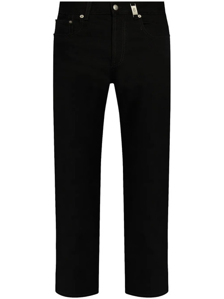  Alexander Mcqueen Vaqueros Rectos - Negro 