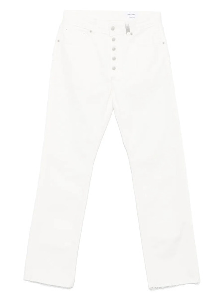  Alexander Mcqueen Vaqueros Sin Rematar - Blanco 