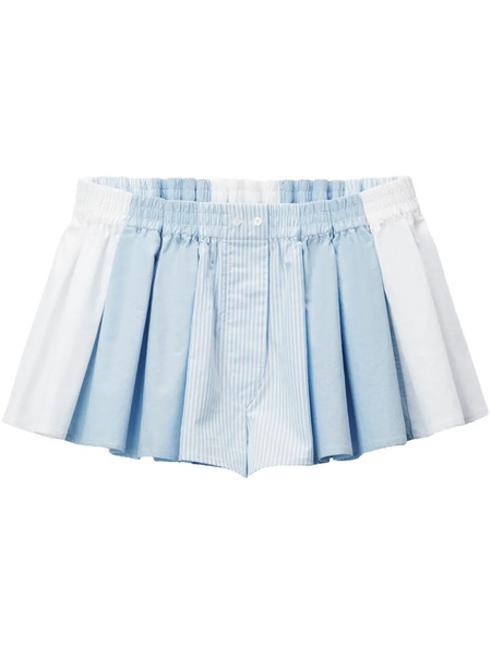  Alexander Wang Bermudas Con Pinzas - Azul 