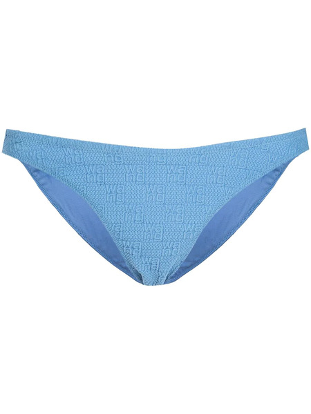  Alexander Wang Bragas De Bikini Con Logo - Azul 