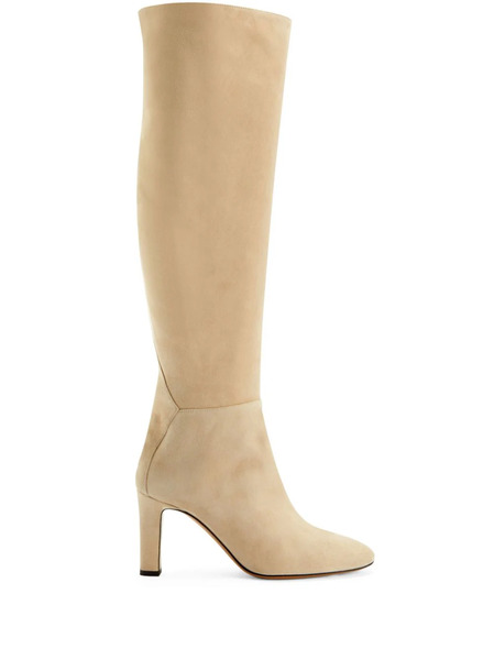  Alexandre Vauthier Botas Altas Con Tacón De 100mm - Neutro 