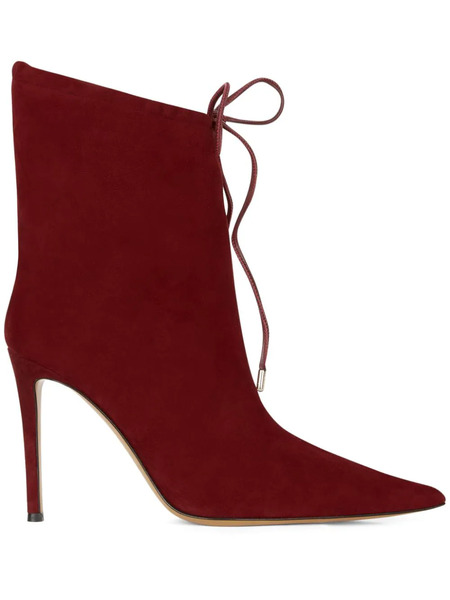  Alexandre Vauthier Botas Con Tacón De 105mm - Rojo 