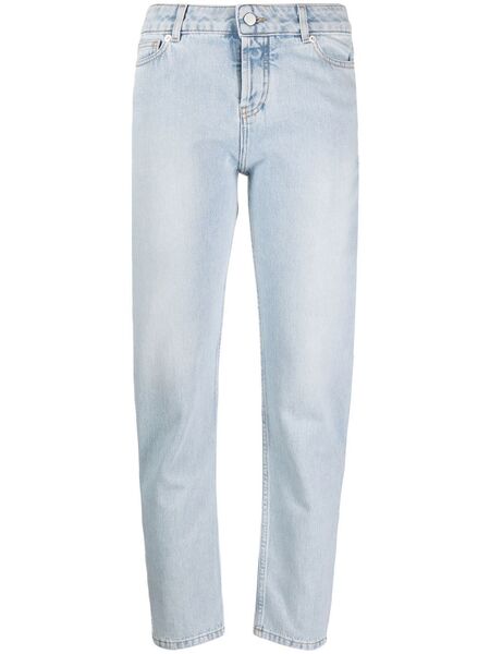  Alexandre Vauthier Vaqueros Rectos Slim - Azul 
