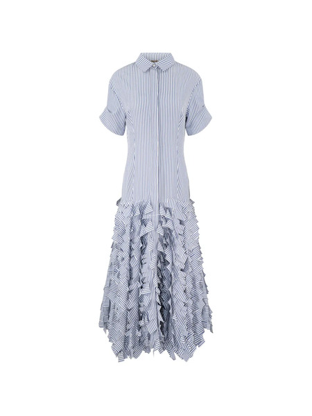  Alexis Vestido Lorelai A Rayas - Azul 