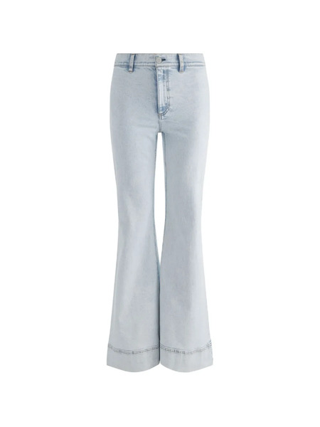  Alice + Olivia Vaqueros Anchos Gorgeous - Azul 