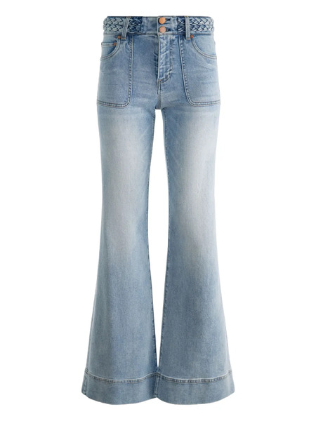  Alice + Olivia Vaqueros Juno Trenzados - Azul 