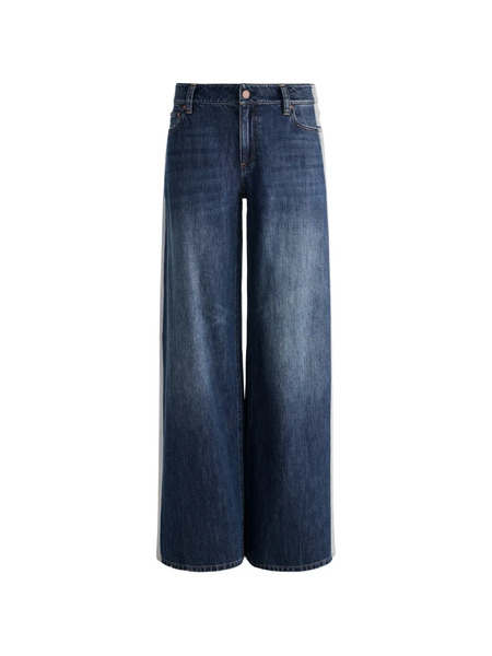  Alice + Olivia Vaqueros Ultra Baggy - Azul 