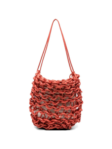  Alienina Bolso Shopper Katy Tejido - Rojo 