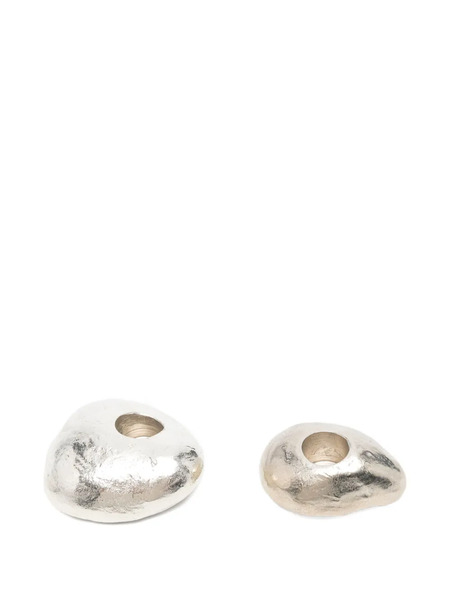  Alighieri Pebble Candlesticks - Plateado 