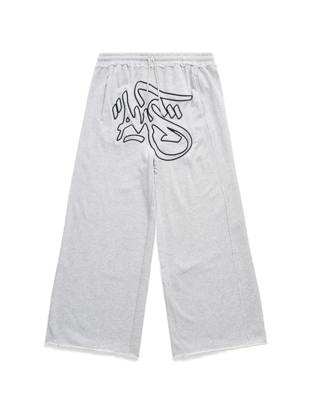  Alis Pantalones Anchos Mikheil - Gris 
