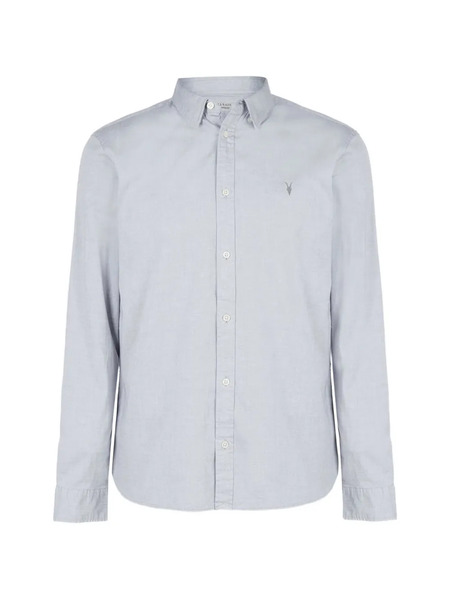  Allsaints Camisa De Algodón - Azul 