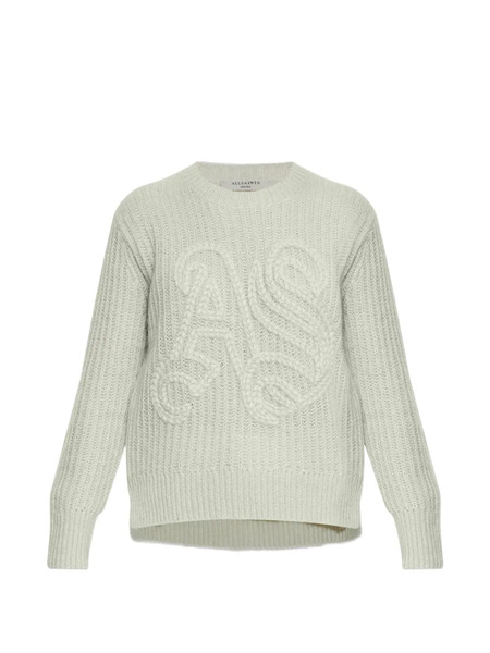  Allsaints Jersey Chain Con Cuello Redondo - Neutro 