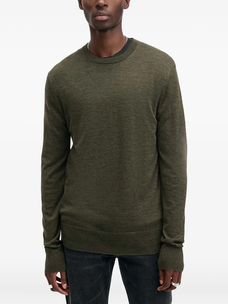  Allsaints Jersey Mode Con Cuello Redondo - Verde 