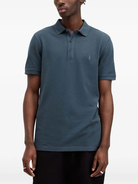  Allsaints Polo Con Botones - Azul 