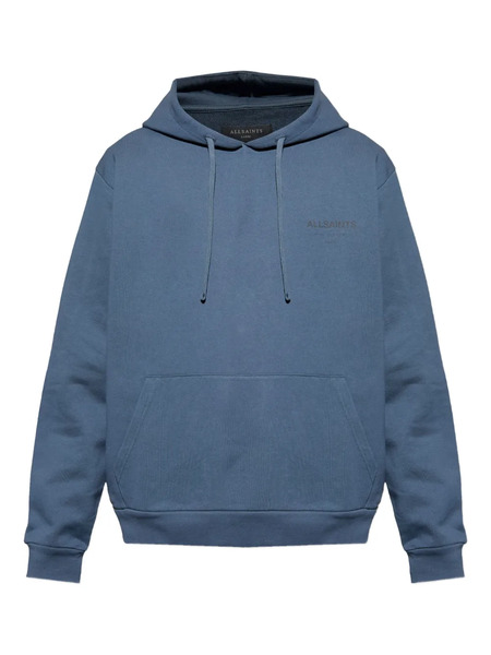  Allsaints Sudadera Con Capucha Y Logo - Azul 