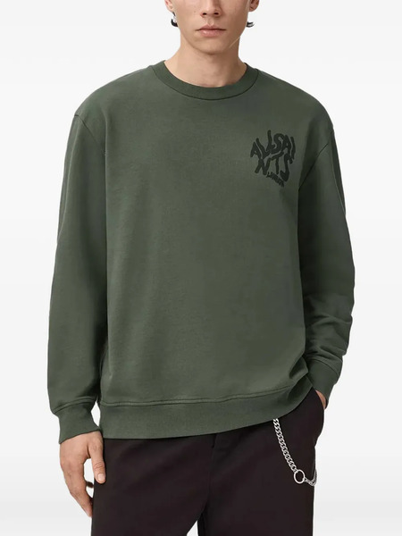  Allsaints Sudadera Con Cuello Redondo - Verde 