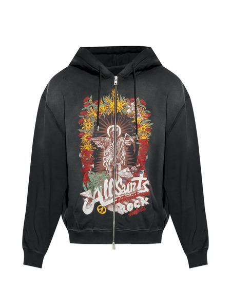 Allsaints Sudadera Roque Con Capucha - Negro 