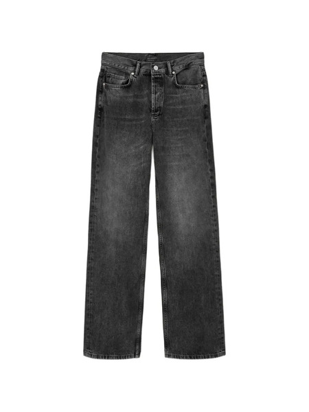  Allsaints Vaqueros Brooklyn Con Acabado Lavado - Negro 