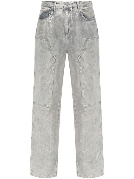  Allsaints Vaqueros Mia - Plateado 