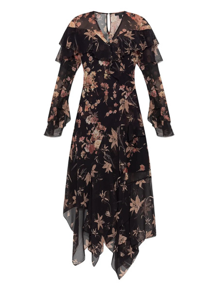  Allsaints Vestido Midi Fresca - Negro 
