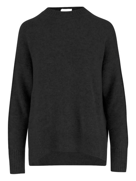  Allude Jersey Con Cuello Redondo - Negro 