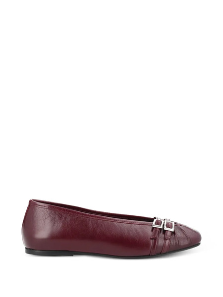  Alohas Bailarinas Con Hebilla - Rojo 