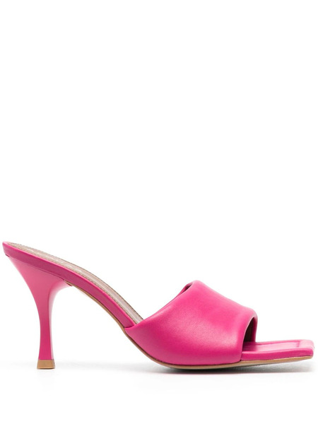  Alohas Mules Puffy Con Puntera Abierta - Rosa 