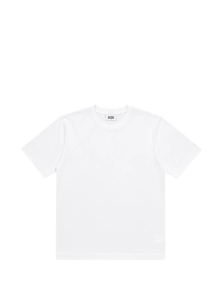  Alpha Studio Camiseta Con Cuello Redondo - Blanco 