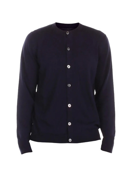  Alpha Studio Cárdigan Korean De Corte Regular - Azul 
