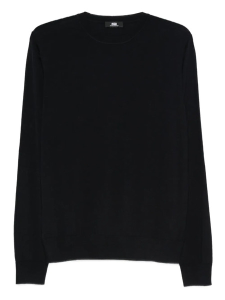  Alpha Studio Jersey Con Cuello Redondo - Azul 